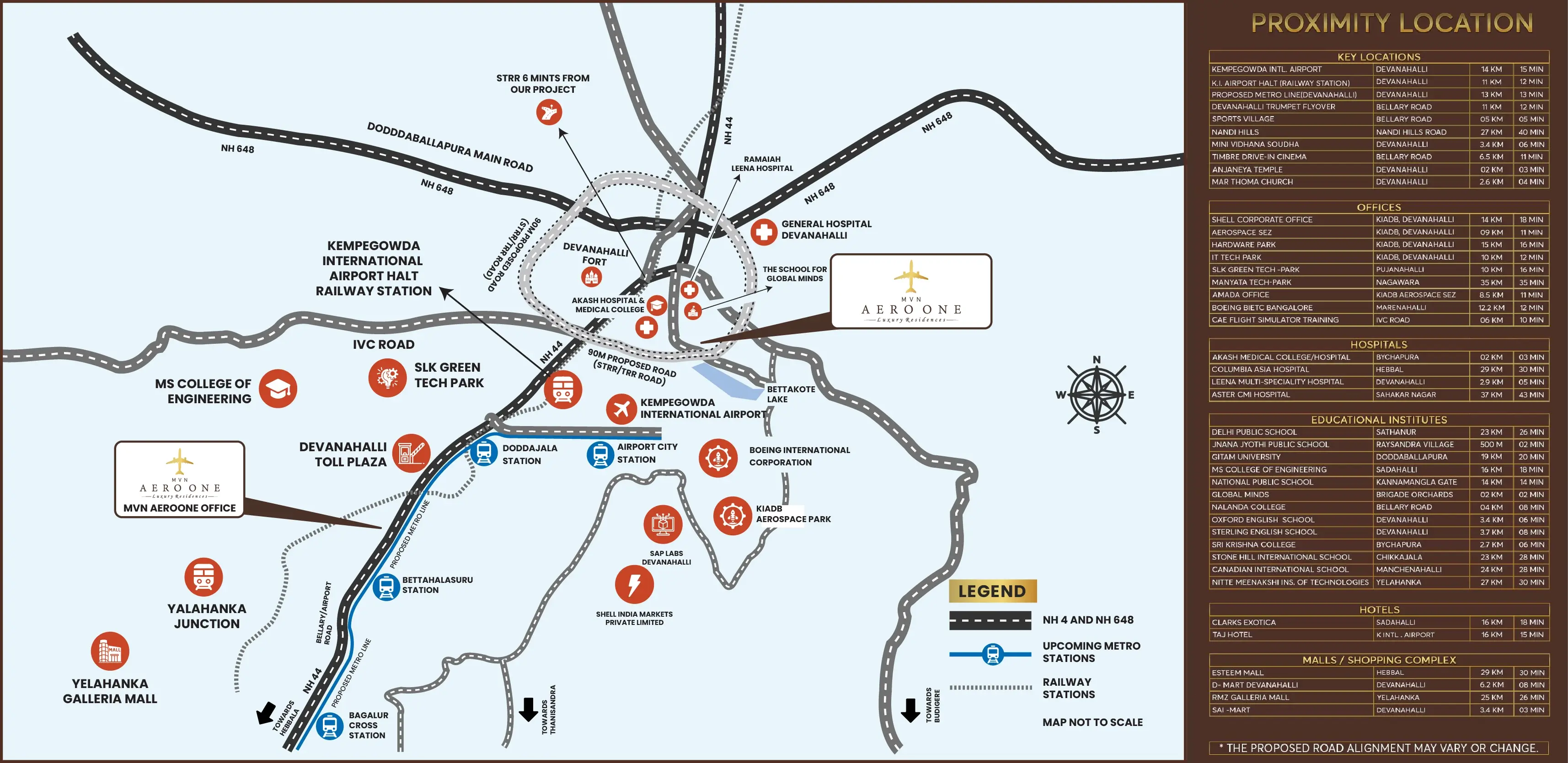 MVN location map